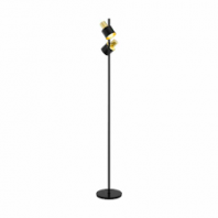 Eglo-Fiumare F/L 2X60W E27 Yable Light - Black/Gold